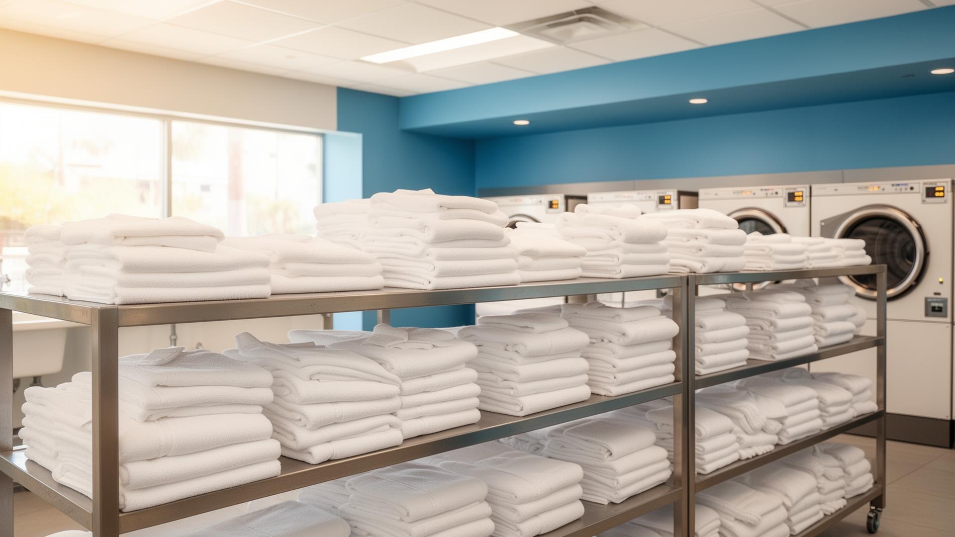 Hampr commercial laundry facility in Los Angeles